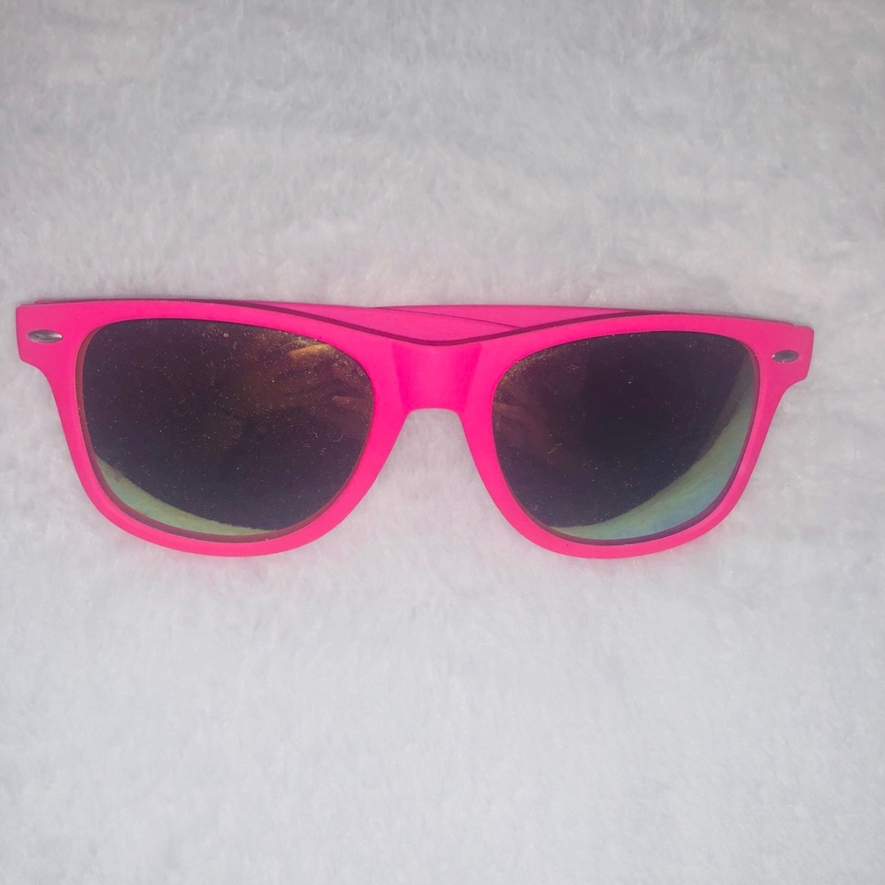 Tinted Frame Sunglasses